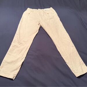 Men's Beige Casual Pants
